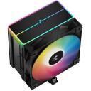 Deepcool protsessori jahuti AG500 BK ARGB V2 R-AG500-BKAMMN-GJD, 67.88 cfm, 1 ventilaator, PWM tugi, 5 soojus toru, RGB LED