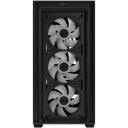 Asus Korpus A21 PLUS TG ARGB BLACK, 220mm, 430mm, 465mm, 1x 120mm tagumine ventilaator, 3x 120mm esiventilaatorid