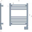 Adler R&auml;tikute radiaator AD 7823, 400 W, valge, IP24, 10 k&uuml;ttekeha, 2 k&uuml;tte režiimi, LED puutetundlik juhtpaneel