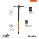 Pikēklis, BRADAS, KT-KF1150, 1500g, stikla &scaron;ķiedras kāts, ergonomisks dizains