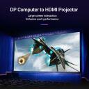 Vention DP uz HDMI kabelis 2M HADBH, 2m, 7mm, 30AWG, 1080p@60Hz, zelta kontakts, PVC apvalks