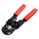 Logilink gofrē&scaron;anas knaibles RJ45 ar griezēju WZ0004, 0.19m, metāls, 8P8C-RJ45, izolēti rokturi, asmens aizsargs
