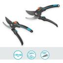 Gardena Aiandustangid PremiumCut Pro Fresh Wood 7022430, 24mm, ergonoomiline k&auml;epide, &uuml;mbers&otilde;idut&uuml;&uuml;p, 25-aastane garantii