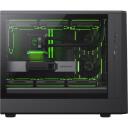 Gamemax Korpus CLAW 360 BK, M-ATX, 4, 1 x USB 3.0, 1 x USB-C, 1 x k&otilde;rvaklapid, toetab 120 mm radiaatorit taga