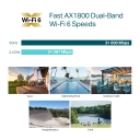 AX1800 iek&scaron;telpu/āra WiFi 6 piekļuves punkts, TP-Link, EAP610-Outdoor, 2.4 GHz/5 GHz, 1201+574 Mbit/s, 10/100/1000 Mbit/s