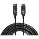 Gembird DisplayPort kabelis CC-DP8K-AOC-5M, 5 m, 7680 x 4320, 120 Hz, pluo&scaron;tinė optika, juodas, metaliniai jungtys