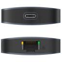 Hyper dokstacija Next HD4006GL, 1 x Ethernet, 2 x 4K 60Hz HDMI, 1 x USB-A 5 Gbps, 1 x USB-A 10 Gbps, 2 x USB-C 10 Gbps