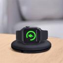 Baseus Įkroviklis ACSLH-01, 24W, TPU, juodas, suderinamas su Apple Watch