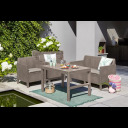 Lyon Rattan laud helepruun KETER 29202805587 116x71x40-65cm