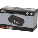 Denver Kell CRP-717 111131000380, 470 g, Must, 60 mm, 67 mm, 160 mm, FM 87,5-108 MHz, Digitaalne, LED, 2,29 cm, Projektsioon