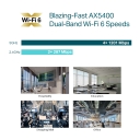 TP-Link EAP670 Omada lae paigaldatav juurdep&auml;&auml;supunkt Wi-Fi 6 AX5400 2.4 GHz 574 Mbps 5 GHz 4804 Mbps 1&times;2.5 GbE Valge