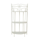 Plaukts SANDY 58x28xH114cm, antīki balts 76612