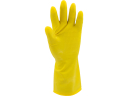 Latex gloves S-7 size 30 cm 15 mil / protection I yellow 74070 FLO