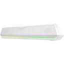 Edifier Žaidimų garso juosta G1500 BAR White, 5V, 120-20kHz, 7.1 virtualus erdvinis gars, RGB ap&scaron;vietimas, nuimamas mikrofonas