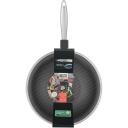 Resto Wok 95349, 28 cm, 510 mm, 75 mm, 1 k&auml;epide, roostevaba teras, kriimustuskindel, induktsioon, TRI-PLY
