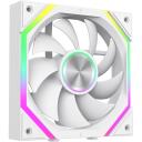 Gamemax Korpuse ventilaator FN12A-N2 WL-W, 120mm, 58.6cfm, 800-2000rpm, 30.6dBA, H&uuml;draulilised laagrid, 4-pin PWM