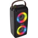 Denver Bluetooth skaļrunis BTV-230MK2 111151030190, 100 W, 3000 mAh, Bluetooth 5.0, USB, Micro SD, Aux, RGB gaismas efekti