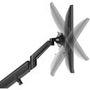 Maclean monitori hoidik ER-405B, 17-32 tolli, 9 kg, VESA 75x75, 100x100, 180 kraadi, gaasivedru, kaablite auk