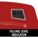 Einhell GE-CM 36/37 Li 4326622 Belaidė vejapjovė 36 V 2&times;18 V 2&times;4.0 Ah 37 cm 6-lygų pjovimo auk&scaron;čio reguliavimas 45 L žolės surinktuvas Raudona-Juoda