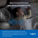 Pan/Tilt home security Wi-Fi camera, TP-Link, TAPO C201, 1080P HD, 340&deg; Pan, 70&deg; Tilt