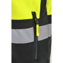 Augstas redzamības flīsa džemperis ar rāvējslēdzēju, M, AW02641, AWT