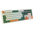 Wireless mechanical gaming keyboard 108 keys RGB 2.4 GHz + Bluetooth + USB Whisper-Quiet Brown Shadder GKW-11 White CND-SKBW11 CANYON