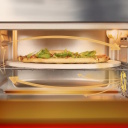 Mini electric oven 26 L 1500 W Bake&Toast 2600 Black 4Pizza with convection function and pizza stone Black 3818 Cecotec