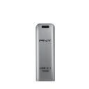 Pny USB m&auml;lupulk FD128ESTEEL31G-EF, 128GB, 80Mb/s, 20Mb/s, USB 3.1, metallkorpus, h&otilde;bedane v&auml;rv