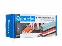 8pcs Knife Sharpening Stones Set with Angle Guide, GEKO, G81198, 400/1000 and 3000/8000 grit, corundum, bamboo base