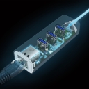 TP-Link UE330C USB-C 3-portų hub&rsquo;as ir gigabit Ethernet adapteris 3&times; USB-A 3.0 1&times; Gigabit Ethernet USB Type-C Balta