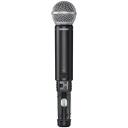 Shure BLX24E/SM58-H8E, bezvadu vokālais sistēma, 010-04-754, 518-542 MHz, 100 m, 2 AA akumulatori, 1 XLR izeja, 1 6.35 mm izeja