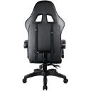 Subsonic M&auml;ngupink SA5685, must, s&uuml;nteetiline nahk, 3. klass, metallalus, 5 ratast, k&otilde;rguse reguleerimine, langetatav seljatugi