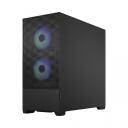 Fractal Design Pop Air Korpus FD-C-POR1A-06, 2xUSB 3.0, 2x5.25'' pesa, 4x2.5'' pesa, 3x3.5'' pesa, RGB valgustus