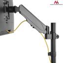 Maclean Monitori lauahoidik MC-775, 17-32'', 8 kg, 100 x 100 mm, 75 x 75 mm, must, gaasivedru, k&otilde;rguse reguleerimine