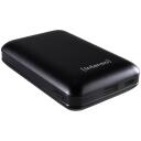 Intenso Power Bank 7314530 10000 mAh, 5V-3A USB-C, 5V-2.4A USB-A, must, kiire laadimine, 2 seadet