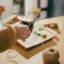 &Scaron;ķēres ReNew, FISKARS 1074547, nerūsējo&scaron;ais tērauds, 210 mm, melna/sudraba