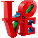 Lego LEGO ART 31214 LOVE, 791 elementu, 18+ gadi, instrukciju lapa, LEGO&reg; Art sērija
