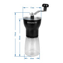 Ручная кофемолка BROWIN 320500, 8.5x8.1x20.9 см, 0.292 кг