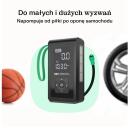 Green Cell CJSGC03 Power Bank akumulators, 8000 mAh, 500 A, OLED displejs, 2 ierīces, 1x USB Type-A, 1x USB Type-C