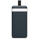 Port Connect ārējā USB-C akumulatora lampa 907003, 30000 mAh, 5 V, 2 x USB-A, Li-Poly, ātrā uzlāde, LCD displejs