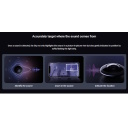 Ezviz E4P 3K⁺ CS-E4P Panorāmas Fisheye Viedā Wi-Fi Kamera MicroSD Krāsu Nakts Redze Balts