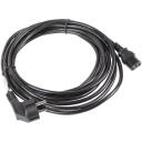 Lanberg Toitekaabel CEE 7/7 kuni IEC 320 C13 CA-C13C-11CC-0050-BK, 5 m, 10 A, must, VDE