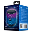 Ne&scaron;iojamas Bluetooth garsiakalbis 5 W galia RGB ap&scaron;vietimas TWS FM radijas USB microSD PS-55 juodas SV-021146 SVEN