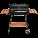 CHARCOAL GRILL W/ SHELVES GRATE 53X33CM 99911 LUND