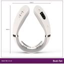 Bodi-Tek Kakla un plecu masieris BT-NEMA-EU-SL/1.4, 5W, 2 zonas, 6 režīmi, 16 intensitātes, siltums 38-58&deg;C
