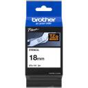 Brother Stiprinājuma lente STe-141, 3m, 1.8cm, melna, 1 kasete, saderīga ar P-Touch printeriem