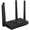 Cudy WR3600 1.0 | BE3600 Kahe Sagedusalaga Gigabit Wi-Fi 7 Ruuter koos EasyMesh ja MU-MIMO Toega — Must Korpus