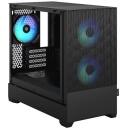 Fractal Design Korpus Pop Mini Air FD-C-POR1M-06, 2x USB 3.0, 3x 120mm RGB ventilaatorit, 2x 3.5'' HDD, 4x 2.5'' SSD
