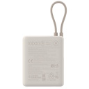 Kompakts ārējais uzlādes akumulators ar ātrās uzlādes funkciju 10000 mAh USB-C / USB 24 pin Bēšs BHR9333GL Xiaomi