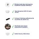 Jata Elektriskie insektu iznīcinātāji MOST2551, 50 m&sup2;, 2 UV spuldzītes, plastmasa, saules akumulators